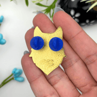 Image 4 of Mystic Wolf Enamel Pin - VibeePins Exclusive