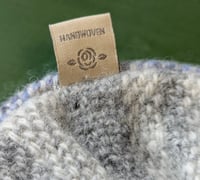 Image 4 of Handwoven Wool Hair Scrunchie Extra-Large