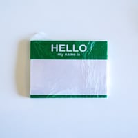 Image 5 of Hello my name - 20 stickers pack