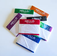 Image 1 of Hello my name - 20 stickers pack