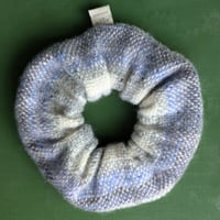 Image 1 of Wool Extra-Large Hair Scrunchie Handwoven