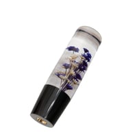 Purple & Cream Flower Shift Knob