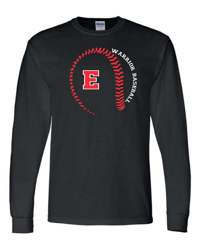 Image 1 of Long Sleeve Everett Baseball Design 1