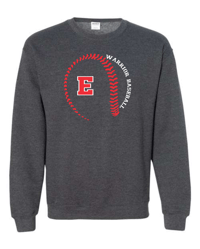 Image 2 of Crewneck Everett Baseball Design 1