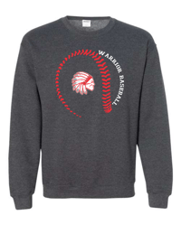 Image 1 of Crewneck Everett Baseball Design 2