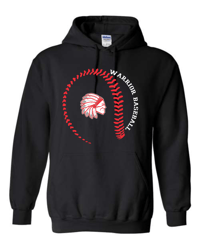 Image 2 of Hoodie Everett Baseball Design 2