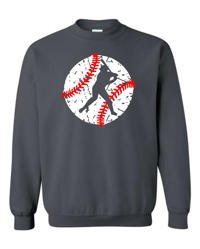 Crewneck Everett Baseball Design 3