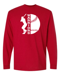 Long Sleeve Everett Baseball Design 4