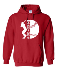 Hoodie Everett Baseball Design 4