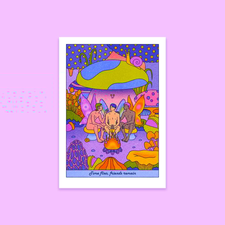 Time flies, friends remain