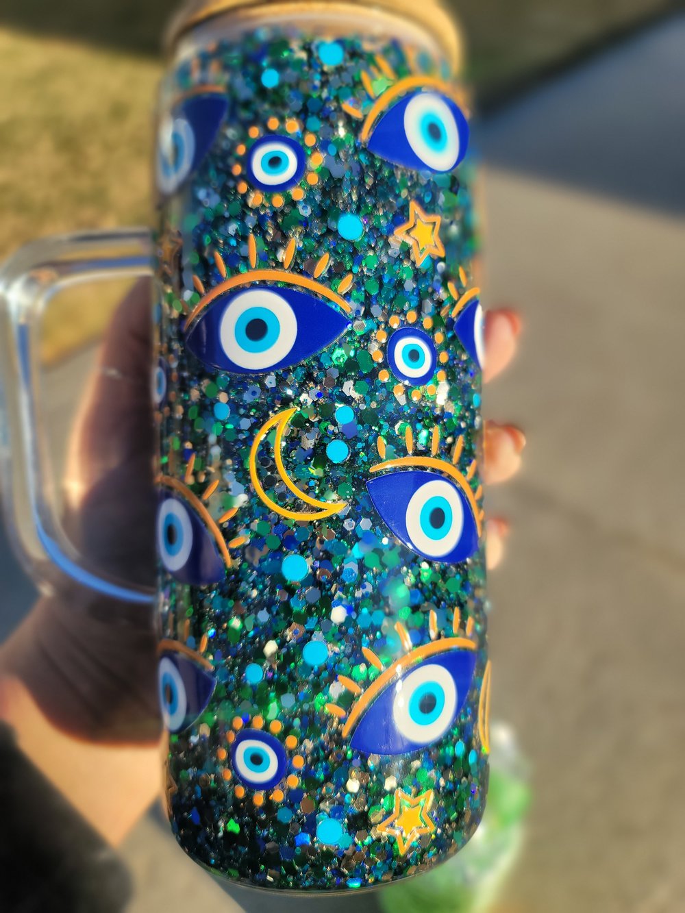 Image of 20oz Glass w/ Handle