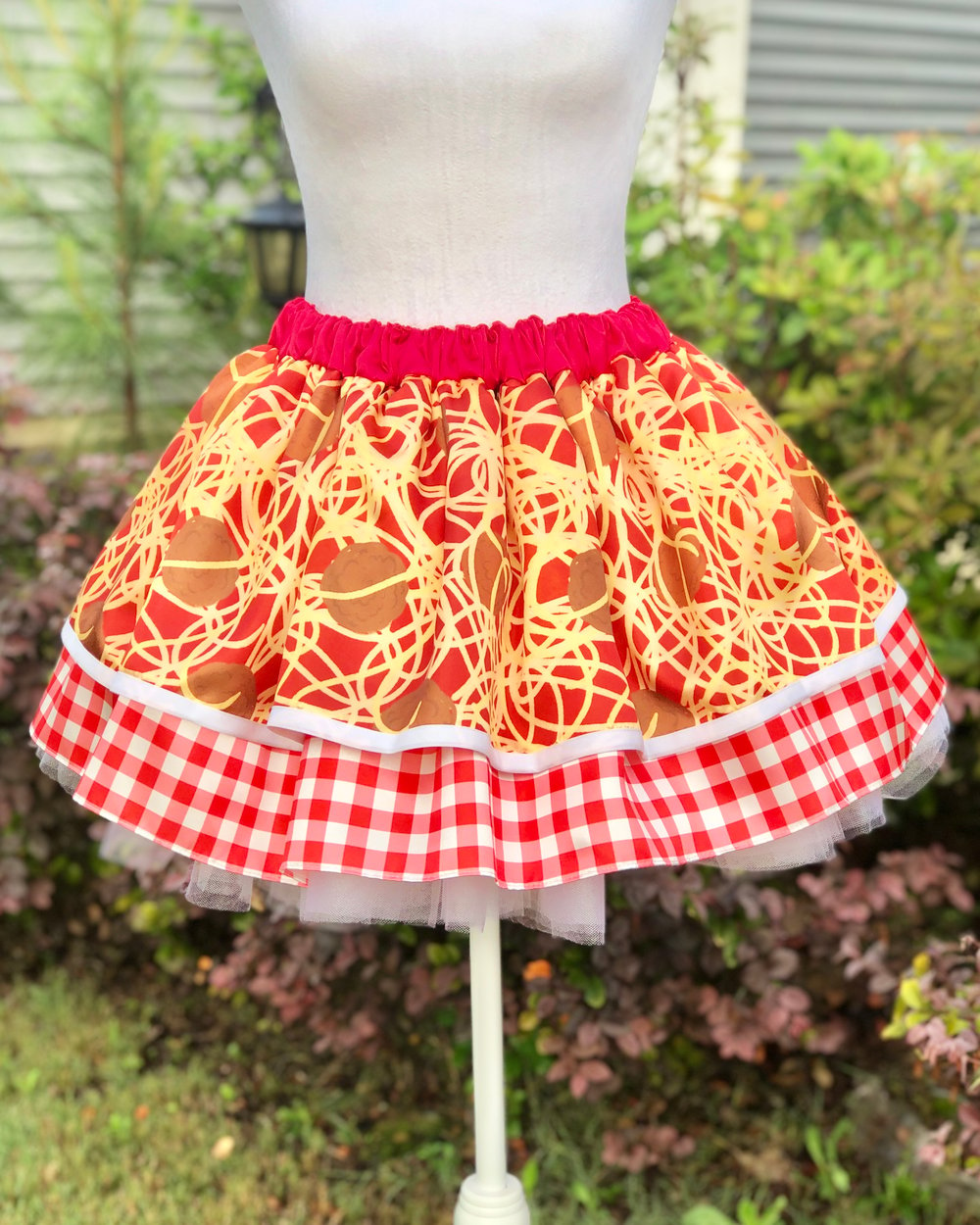 Image of Spaghetti Dinner skirt