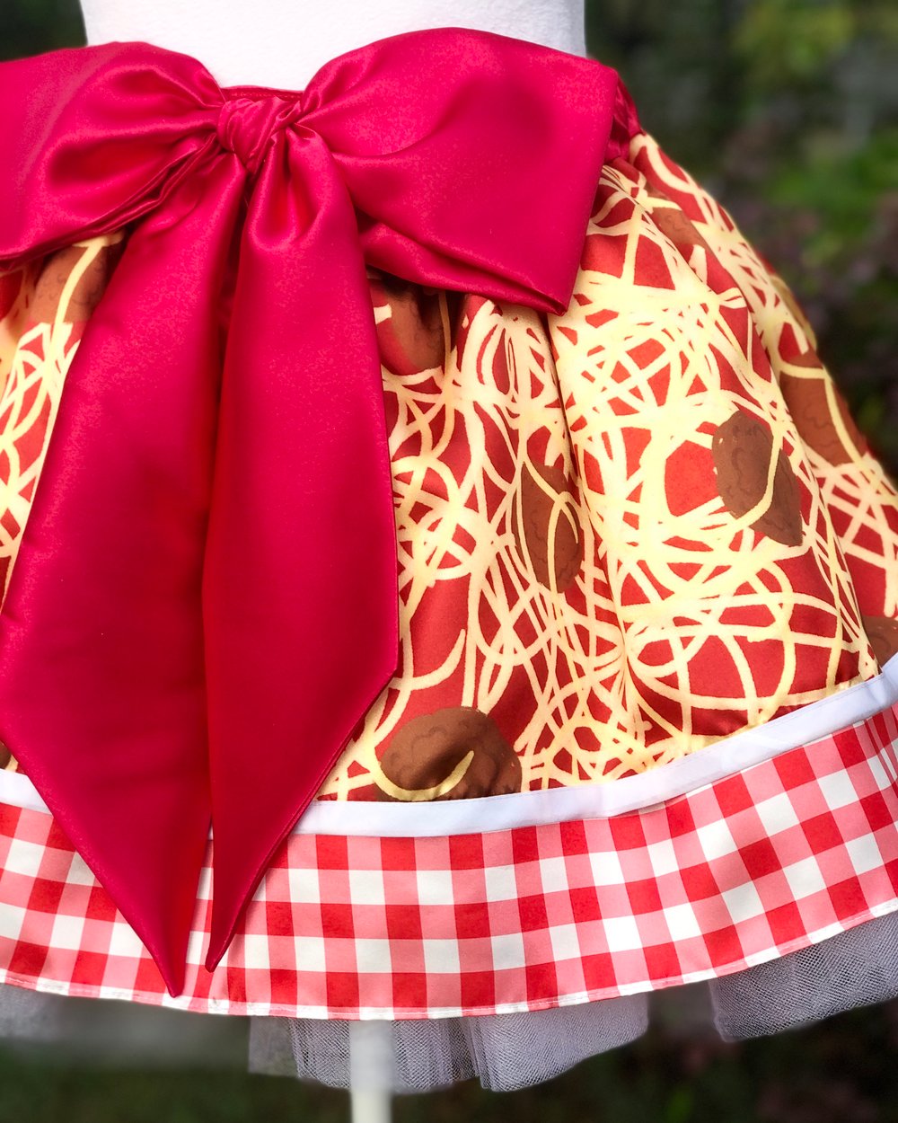 Image of Spaghetti Dinner skirt