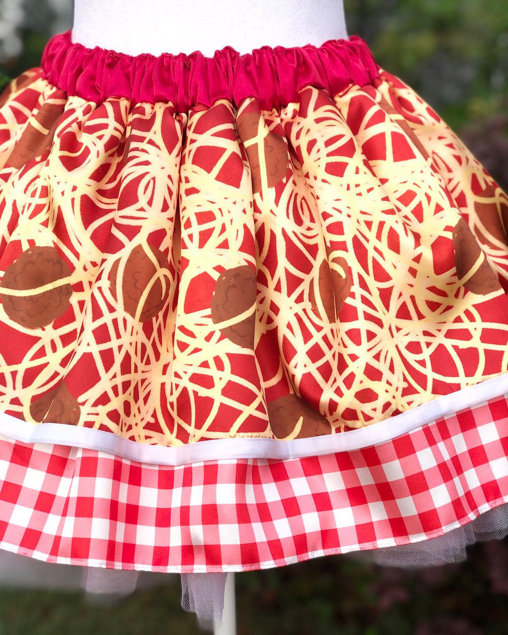 Image of Spaghetti Dinner skirt