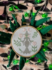 Plant Witch Cross Stitch