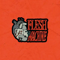 flesh machine sticker