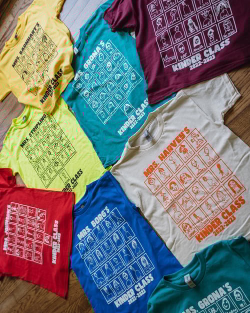 Image of Johnson Ranch Elementary - ALEXANDRE Kinder Class T-Shirts 2024-2025 Pre-Order