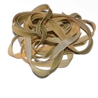Image 4 of 1PC. HONEY WHEAT 42" Hand Dyed Finished Edge Silk Wrist Wrap Bracelet/Jewelry/Craft Ribbons