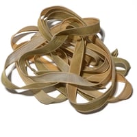 Image 5 of 1PC. HONEY WHEAT 42" Hand Dyed Finished Edge Silk Wrist Wrap Bracelet/Jewelry/Craft Ribbons