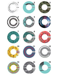 Image 3 of 1/64 scale Aerodisc style wheels - 9mm