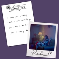 VALENTINE - Polaroid/Lyric Note