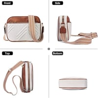 Image 4 of Quilted Crossbody Bag for Women