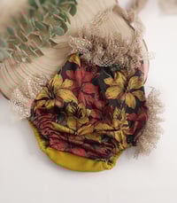 Image 2 of Photoshoot body | sitter girl | romper Marella | age 9-12 months | mustard flowers 