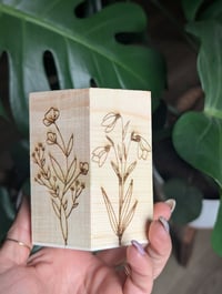 Image 2 of Wooden Hexagon Tool Cup