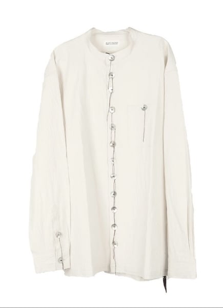 Image of ÆNRMÒUS - Borderline Shirt (White) 