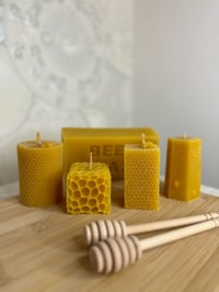 100% Pure Bees Wax Candles Set of 4 