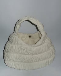 Image 4 of  Pearl Puffer Bag in Cream (Pre-order)