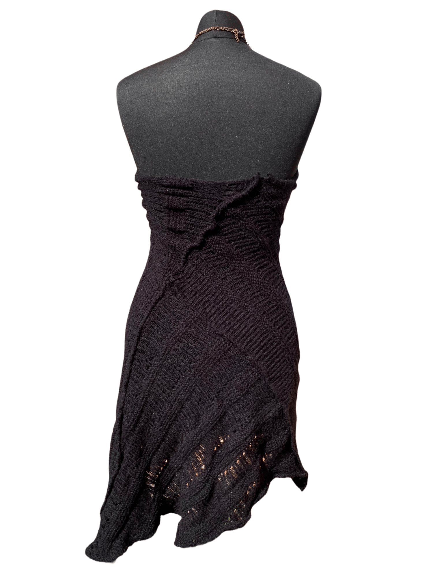 Image of knit chain dress 