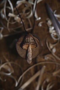 Image 1 of Fired Mushroom Pendant 