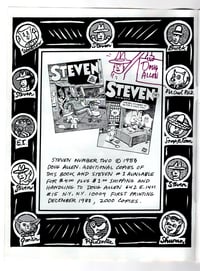 Image 5 of SIGNED STEVEN #2 - LIMITED QUANTITY - With STEVEN Sketch