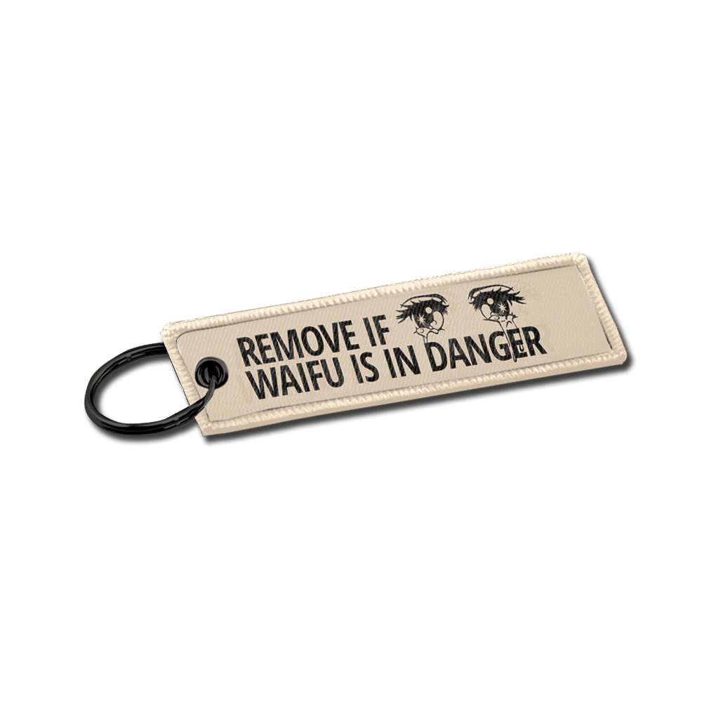 Image of Waifu In Danger Mini Jet Tag