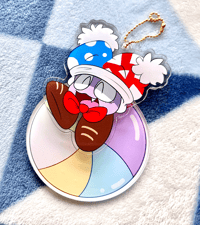 Marx Spinning Ball Keychain