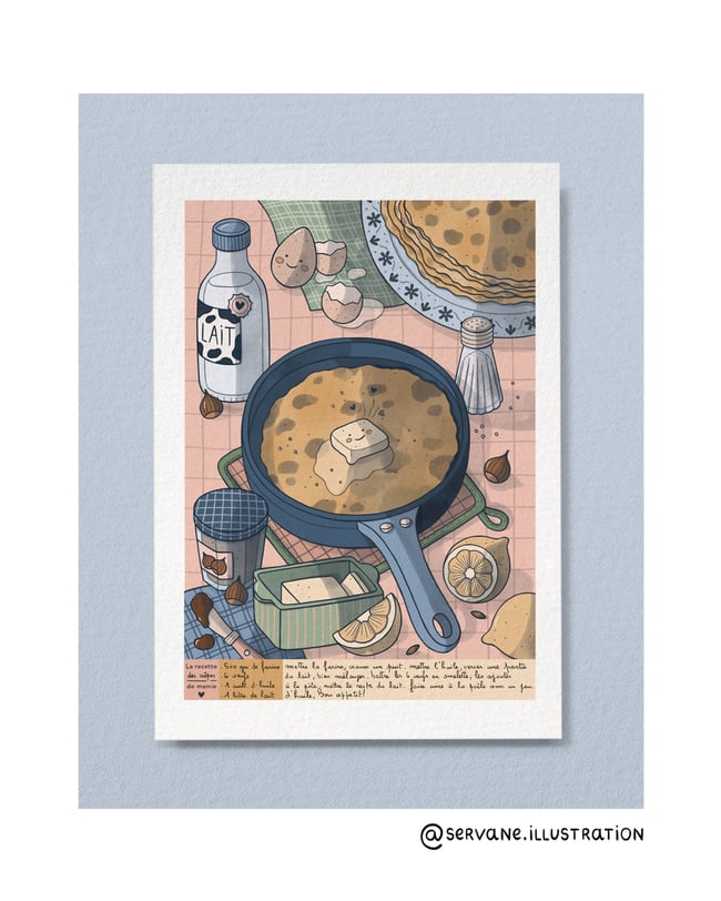 " Les recettes illustrées " (Deux au choix)