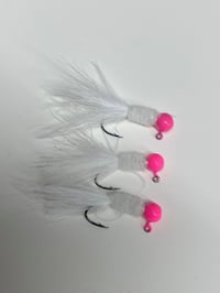 Image 1 of White marabou 3 pack