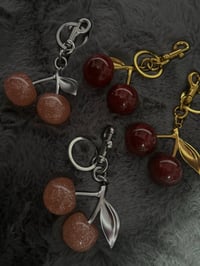 Cherry keychain🍒🍒