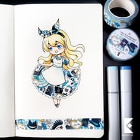 Image 5 of Alice in Wonderland Washi Tape