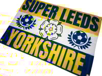 Image 1 of 'SUPER LEEDS - YORKSHIRE' FLAG