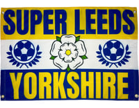 Image 2 of 'SUPER LEEDS - YORKSHIRE' FLAG