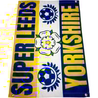 Image 3 of 'SUPER LEEDS - YORKSHIRE' FLAG