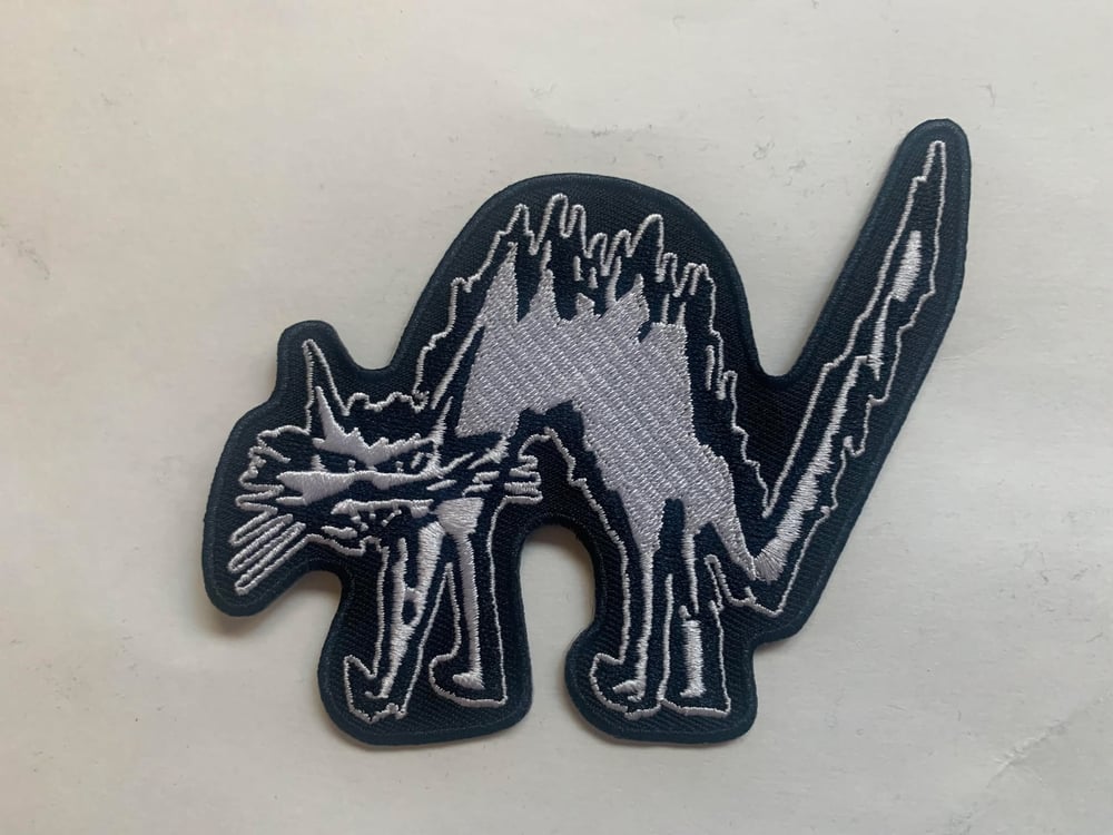 Gai Cat Embroidered Patch