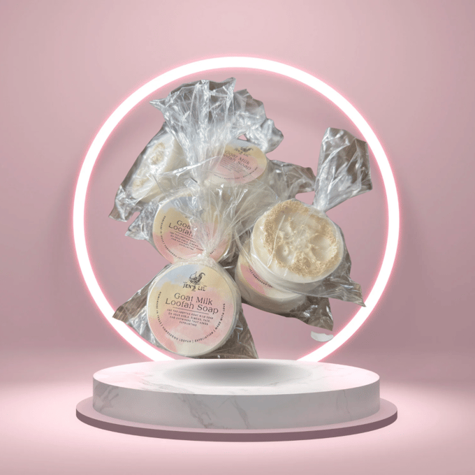 Image of Goatmilk Loofah Soap