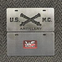 Image 3 of USMC Artillery - License Plate