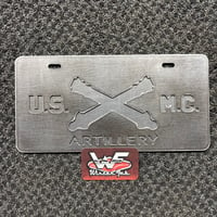 Image 2 of USMC Artillery - License Plate