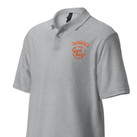 Image 2 of Orange OGTCH Dual Logo Pique Polo Shirt