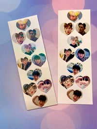 Wonho Heart Sticker Sheet