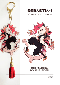 [PREORDER] SEBASTIAN ACRYLIC CHARM